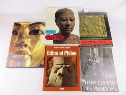 5 livres : Dans les pas des Pharaons, Jean...