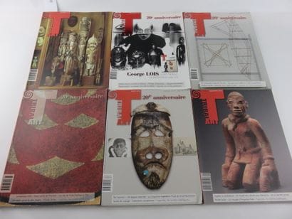 6 catalogues Tribal Art numéro 69, 71, 72,...