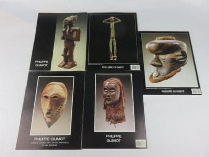 5 catalogues : Art Afrique Noire n° 57, 58,...