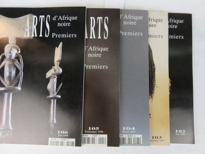 5 catalogues : Art Afrique Noire n° 102,...