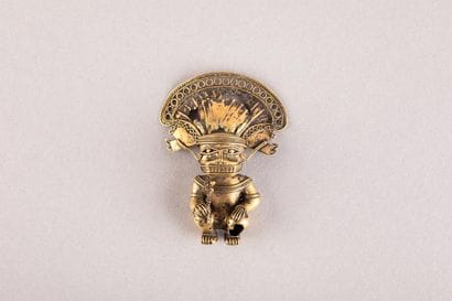 Pendentif anthropomorphe représentant un...