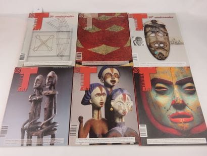 6 catalogues Tribal Art numéro 72, 73, 74,...