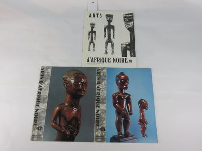 5 catalogues : Art Afrique Noire n° 40, 45,...