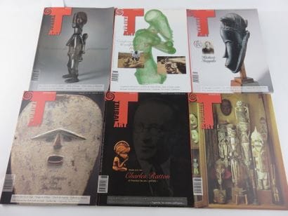 6 catalogues Tribal Art numéro 64, 65, 66,...