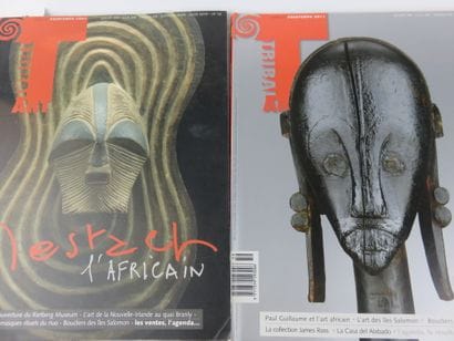 6 catalogues Tribal Art numéro 16, 19, 56,...