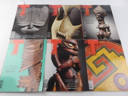 6 catalogues Tribal Art numéro 87, 88, 89,...
