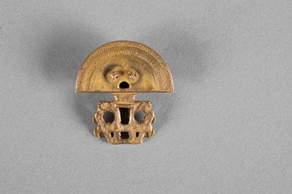 Pendentif anthropomorphe représentant un...