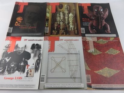 6 catalogues Tribal Art numéro 68, 69, 70,...