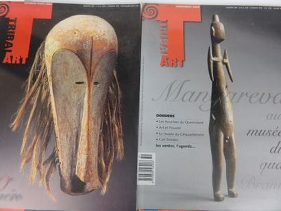 6 catalogues Tribal Art numéro 50, 51, 52,...