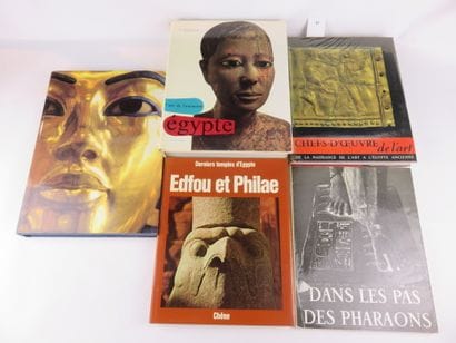 5 livres : Dans les pas des Pharaons, Jean...