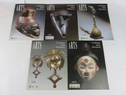 5 catalogues : Art Afrique Noire n° 123,...