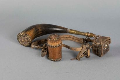 Ceinture de guerrier en cuir ornée d’ ne...
