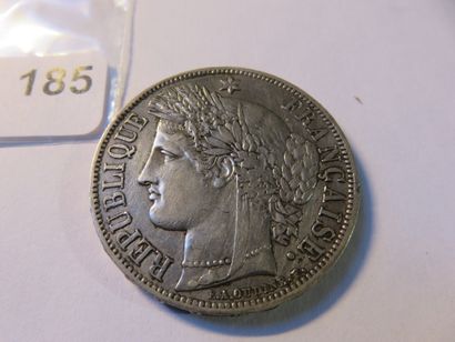 Currency - France - 5 Francs Ceres with legend...