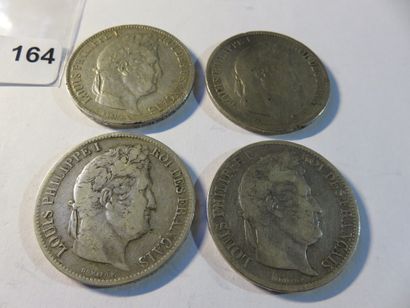 Coins - France - Collection of 4 x 5 Francs...