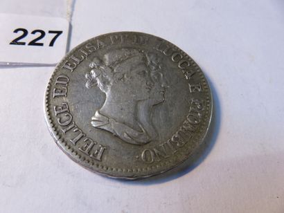 Napoleonic Coinage - Principality of Lucca...