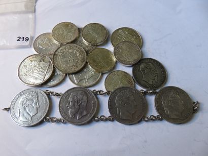 Silver coins - Lot of 17 silver coins (6...