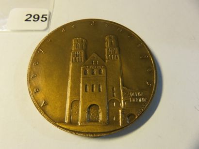 Medal - Abbey of Jumièges (76), by Josette...