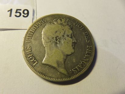 Currency - France - 5 Francs Louis-Philippe...