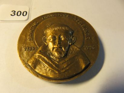 Medal - Saint Francis of Assisi 1182 - 1226,...