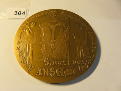 Medal - Saint Anselm 1033 - 1109, Abbot of...