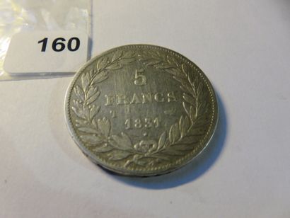 Currency - France - 5 Francs Louis-Philippe...