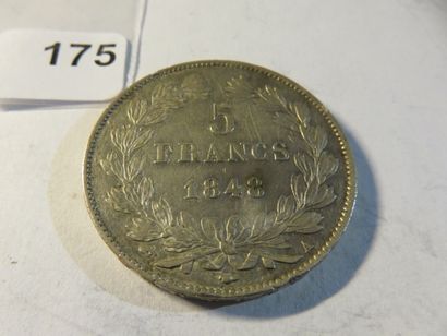 Currency - France - 5 Francs Louis-Philippe,...