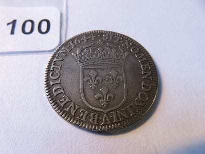 Monnaie Royale - Louis XIV - 1/4 ecu with...