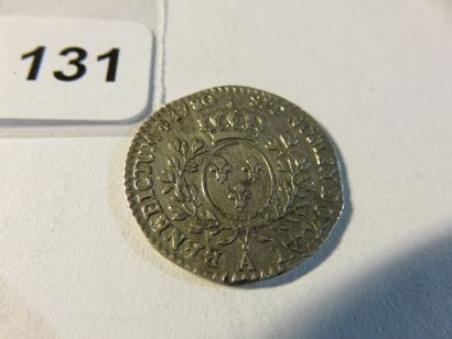 Monnaie Royale - Louis XVI - 1/10 écu aux...