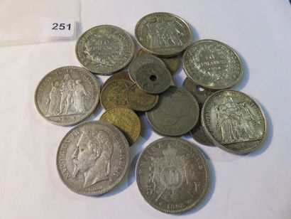 Coins - lot of 18 various coins including...