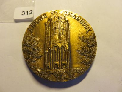 Medal - Charroux Abbey (86), by Roland Irolla...