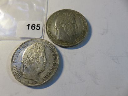 Coins - France - Collection of 2 x 5 Francs...