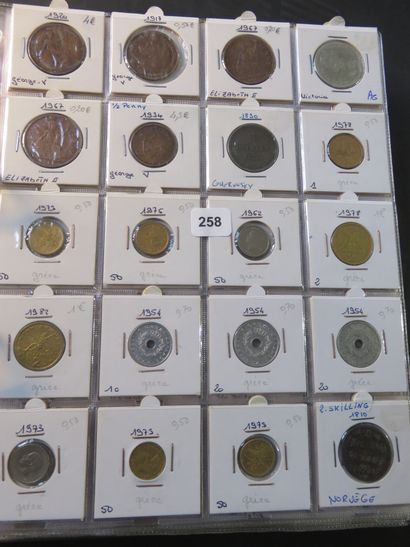 Coins - Collection of 460 foreign coins (Argentina,...