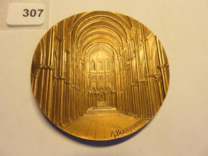 Medal - Abbaye de Vézelay (89), by André...