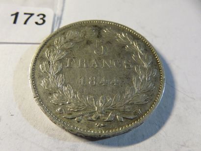 Currency - France - 5 Francs Louis-Philippe,...