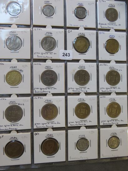 Coins - Luxembourg - Collection of 80 coins...