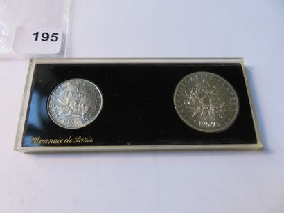 Coins Essays - France - Box of 2 Essays,...