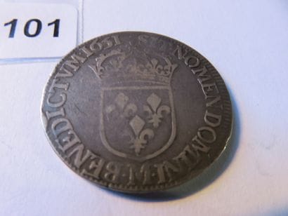 Monnaie Royale - Louis XIV - Half-crowned...
