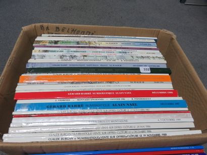 Numismatic catalogs and magazines - 72 numismatic...