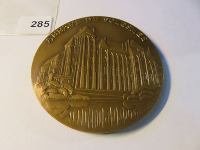 Medal - Abbey of Solesme (72), by Georges...