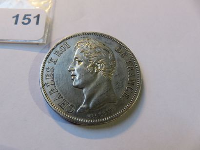 Currency - France - Trial of 5 Francs Charles...