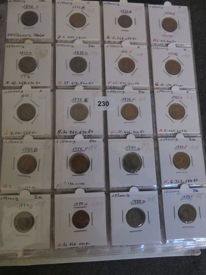 Coins - Germany - Collection of 240 coins...