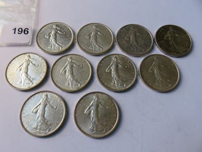 Coins - France - Complete collection of 10...