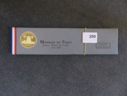 Coins - France - Series FDC, 1964 7 coins...