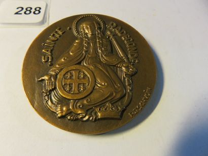 Medal - Abbey of Sainte-Croix de Poitiers...