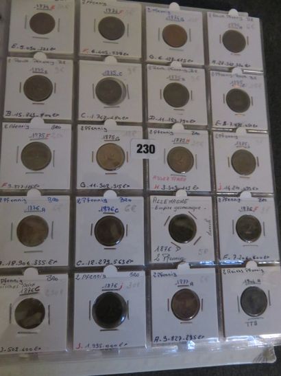 Coins - Germany - Collection of 240 coins...