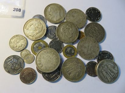 Coins - France - Lot of 26 coins including...