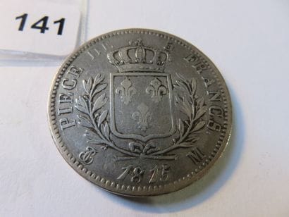 Currency - France - 5 Francs Louis XVIII...