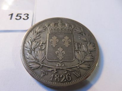 Currency - France - 5 Francs Charles X, 1st...