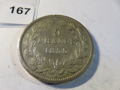 Currency - France - 5 Francs Louis-Philippe,...