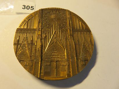 Medal - Notre-Dame de Strasbourg (67), by...